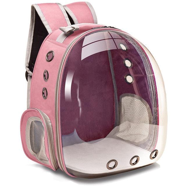 Mochila para C?es e Gatos c/ Vis?o Panoramica - Pet Astronauta